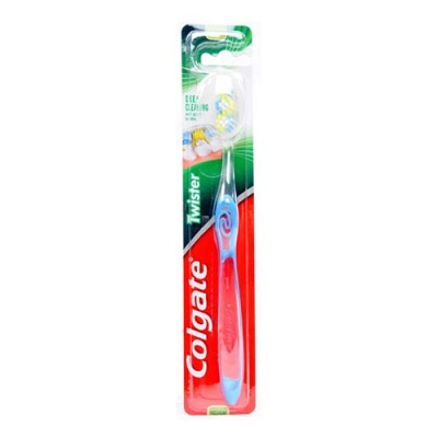 (image for) COLGATE TOOTHBRUSH TWISTER FRESH - MEDIUM