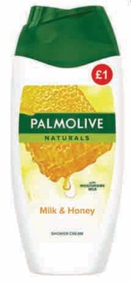 (image for) PALMOLIVE S/GEL MILK&HO PM1