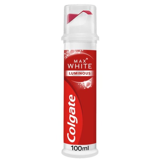 (image for) COLGATE PASTE PUMP MAX WHITE - 100ML