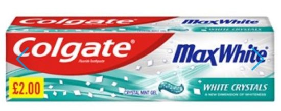 (image for) COLGATE PASTE MAX WHITE PM2.00 - 75ML