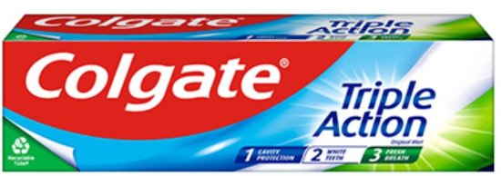 (image for) COLGATE PASTE TRIPLE ACTION - 75ML