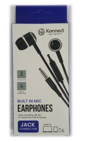 (image for) EARPHONE WITH MIC JACK CONNECT - 3.5MM