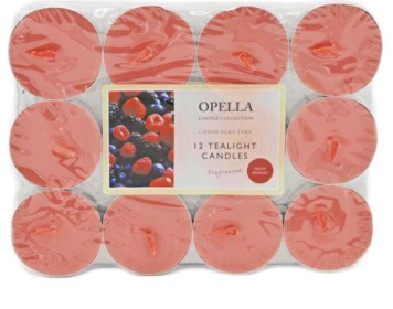 (image for) OPELLA TEALIGHT CANDLE BERRIES