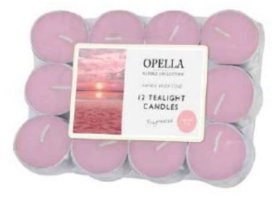 (image for) OPELLA TEALIGHT CANDLE SUNSET - 12S/3H