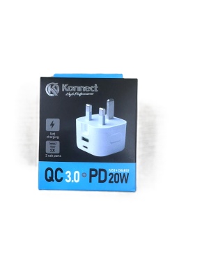 (image for) KONNECT USB-C & USB CHARGER PLUG