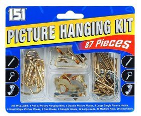 (image for) 151 PICTURE HANGING KIT - 87PCS