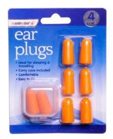 (image for) M/PLAST EAR PLUGS 4PAIRS - STD