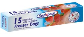 (image for) SEAL/P FREEZER BAG 15S - 10X12"