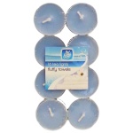 (image for) COLOUR TEA-LIGHTS-FLUFFY TOWELS - 16S