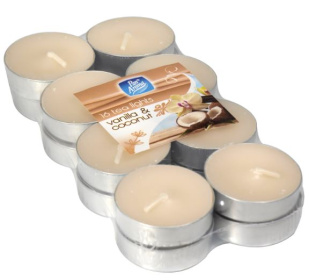 (image for) PAN AROMA TEALIGHT CANDLE VANILLA 16S