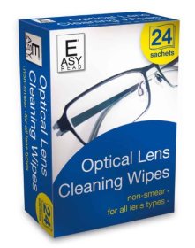 (image for) OPTICAL LENS CLEANING WIPES - 24S