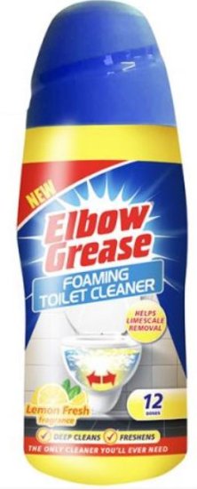 (image for) ELBOW/G TOILET FOAM LEMON - 500G