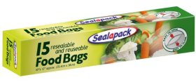 (image for) SEAL/P FOOD BAG 15S - 10X12"