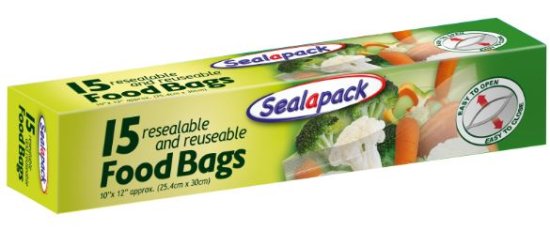 (image for) SEAL/P FOOD BAG 15S - 10X12\"