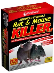 (image for) PESTSHIELD RAT & MOUSE KILLER - 2X20G