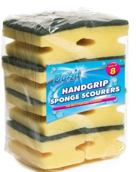 (image for) SPONGE SCOURER DUZZIT HANDGRIP - 8S