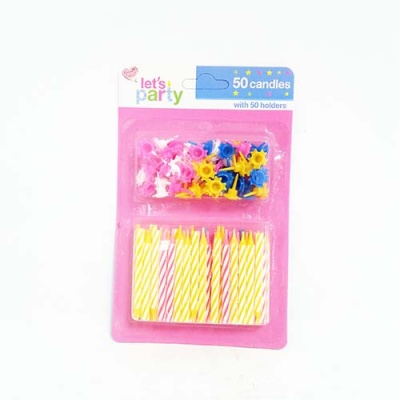 (image for) BIRTHDAY CANDLE SET - 50S