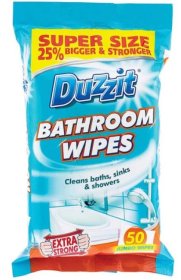 (image for) DUZZIT WIPES BATHROOM - 50S