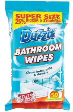(image for) DUZZIT WIPES BATHROOM - 50S