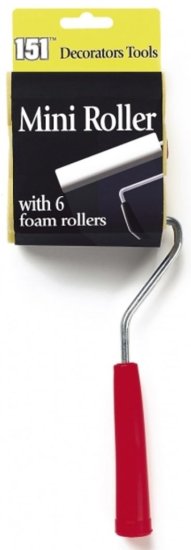 (image for) MINI ROLLER SET 6 FOAM - STD