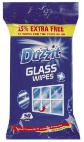 (image for) DUZZIT WIPES GLASS - 50S