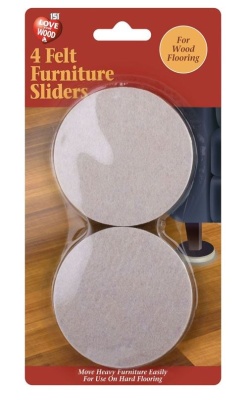 (image for) FELT FURNITURE SLIDER 4S - 3.5\"