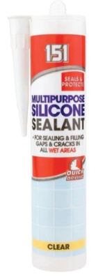 (image for) M-PURP CLEAR SILICONE SEALANT (CART) - STD
