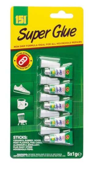 (image for) 151 SUPER GLUE 5S - 5X1G