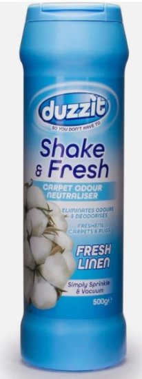 (image for) DUZZIT SHAKE&FRESH-FRESH LINEN - 500G