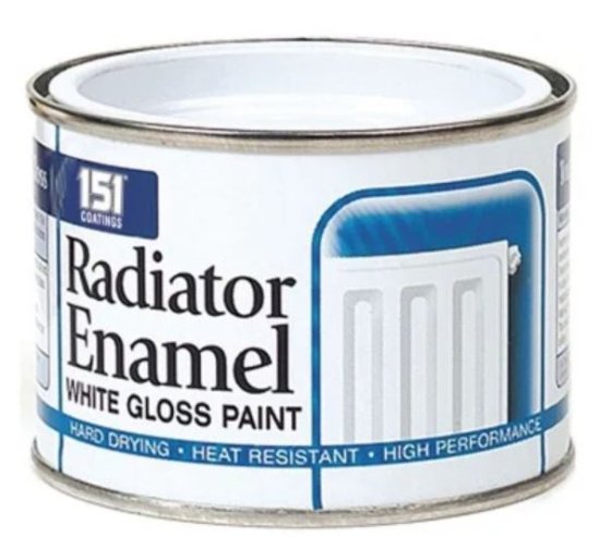 (image for) RADIATOR ENAMEL WHITE GLOS 151 - 180ML