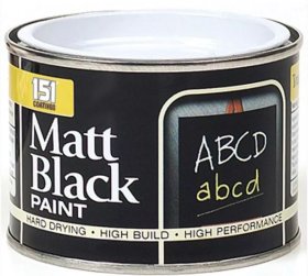 (image for) PAINT BLACK MATT 151 - 180ML