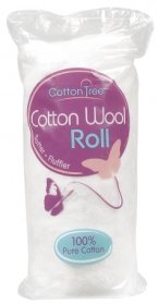 (image for) COTTON TREE COTTON WOOL ROLL - 125G