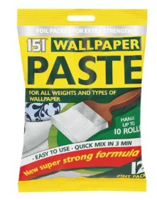 (image for) WALLPAPER PASTE 10 ROLLS - STD