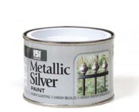 (image for) PAINT METALLIC SILVER 151 - 180ML