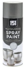 (image for) SPRAY PAINT METALLIC SILVER - 400ML