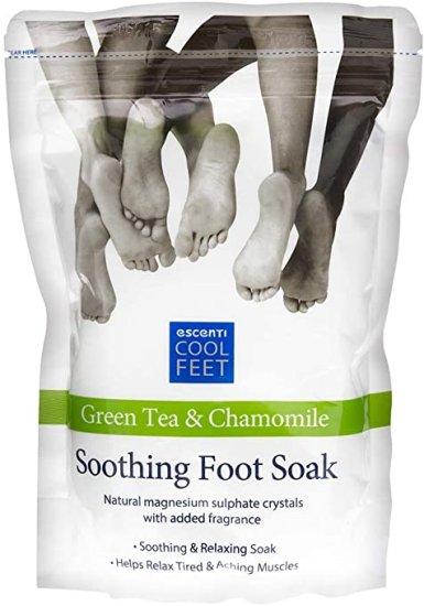 (image for) ESCENTI FOOT SOAK G/TEA+CHAMOM - 450G