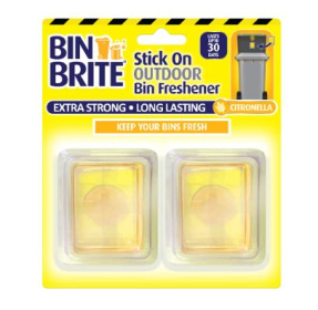 (image for) STICK ON BIN FRESHENER CITRON LARGE 2S