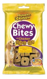 (image for) MUNCH&CRUNCH DOG CHEWY BIT - 170G