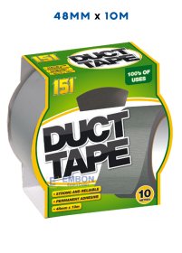 (image for) DUCT TAPE SILVER 10M - 48MM