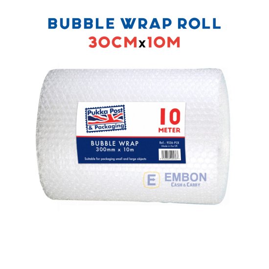 (image for) PUK BUBBLE WRAP ROLL 30CM - 10M