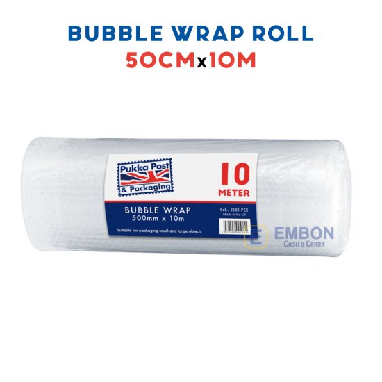 (image for) PUK BUBBLE WRAP ROLL 50CM - 10M