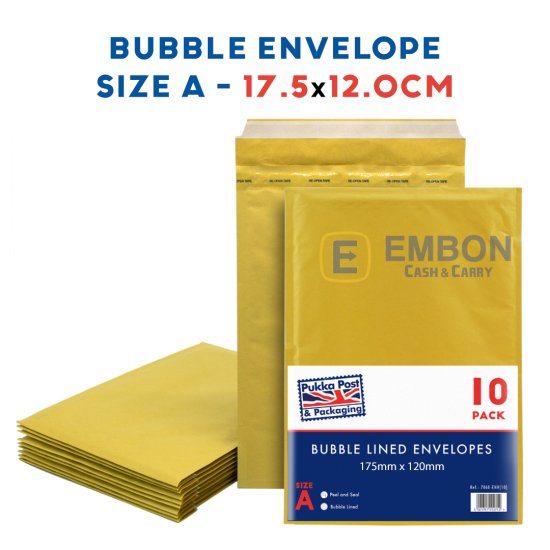 (image for) PUK B/ENVELOPE GOLD 175X120 - A