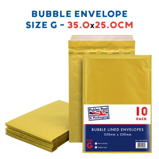 (image for) PUK B/ENVELOPE GOLD 345X260 - G