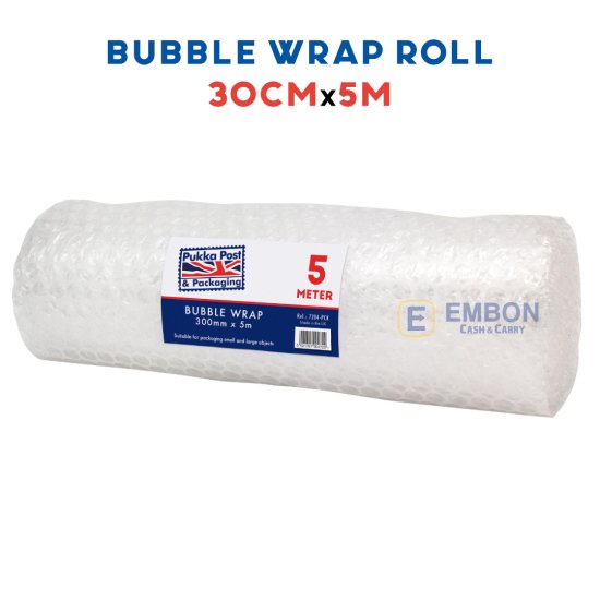 (image for) PUK BUBBLE WRAP ROLL 30CM - 5M