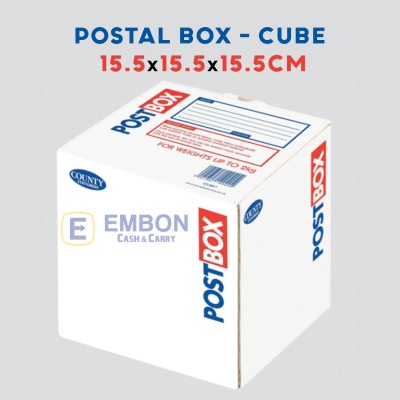 (image for) COUNTY MAIL BOX CUBE - 155X155X155MM