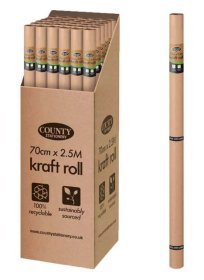 (image for) CTY KRAFT PAPER ROLL - 70X2.5