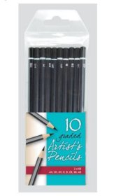 (image for) CTY ARTIST PENCILS GRADED - 10S