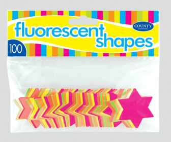 (image for) COUNTY FLUORESCENT STAR 100S - 42MM