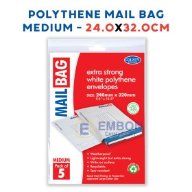 (image for) CTY POLY MAIL BAG 5S - MEDIUM