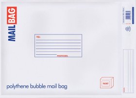 (image for) CTY POLY BUBBLE BAG WH 35X47CM - XLARGE